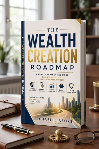 The Wealth Creation Roadmap book cover by Charles Aboke